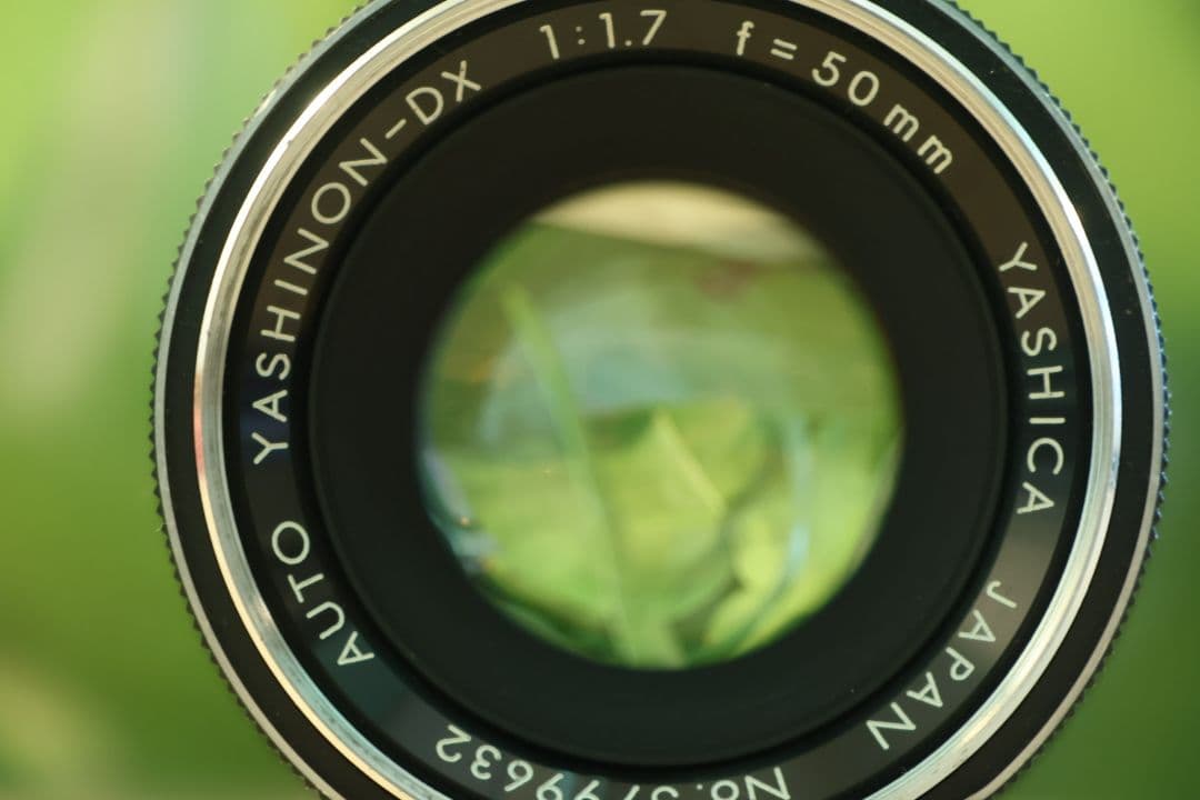 【フレアレンズ】Yashica Yashinon-DX 50mm f1.7