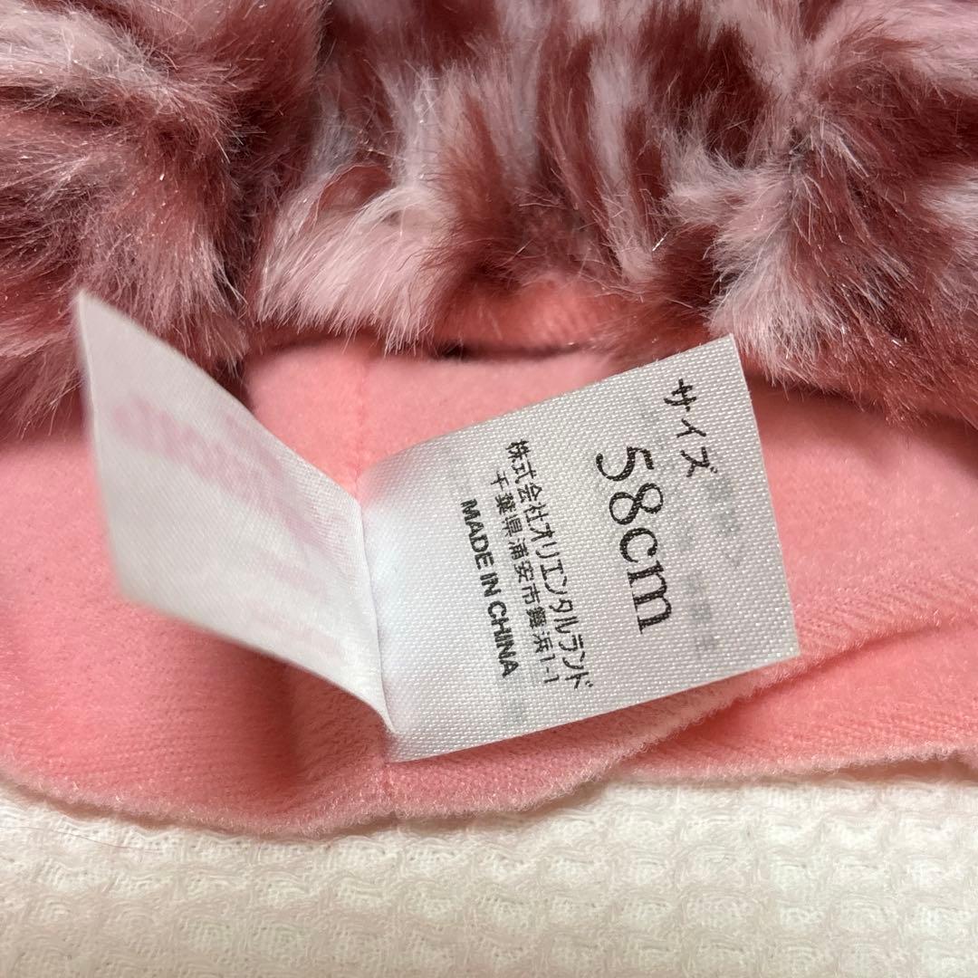 ディズニー ファンキャップ ヒョウ柄 ミニーマウス帽子