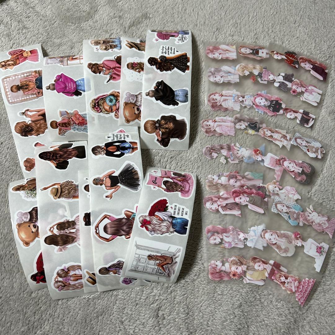 ✨️最終値下げ✨️コラージュ素材 海外マステ デザインペーパー まとめ売り ⑫