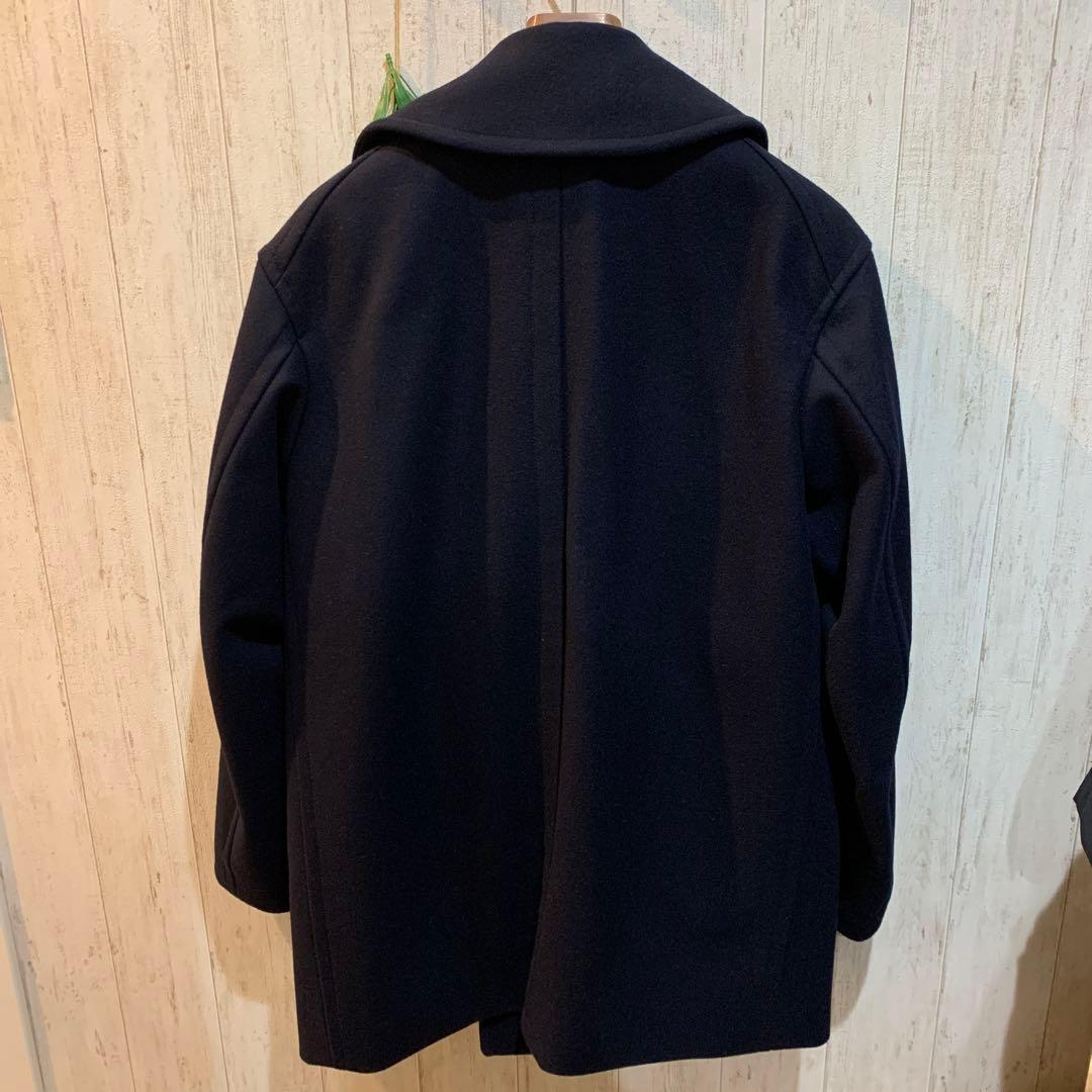 【新品未使用】UNIQLO＋ＪウールブレンドオーバーサイズピーコートSサイズ