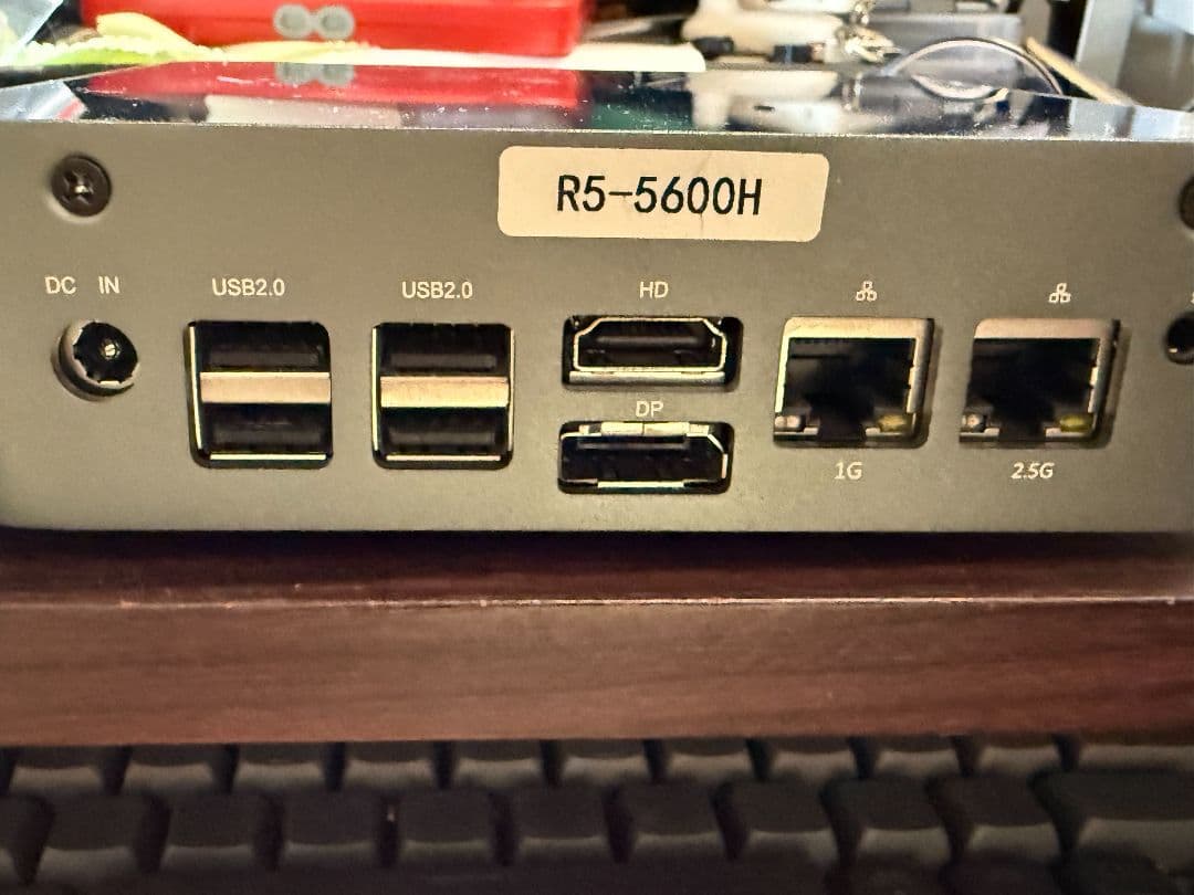 大幅値下げ ミニPC AMD Ryzen 5 5600H 32GB/2TB