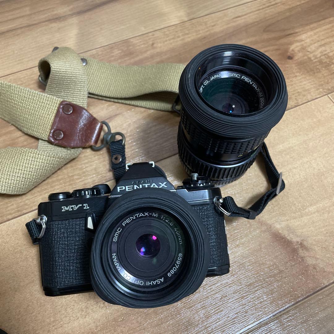 【値下げ価格❗️】PENTAX MV-1 一眼レフカメラ レンズ2本セット