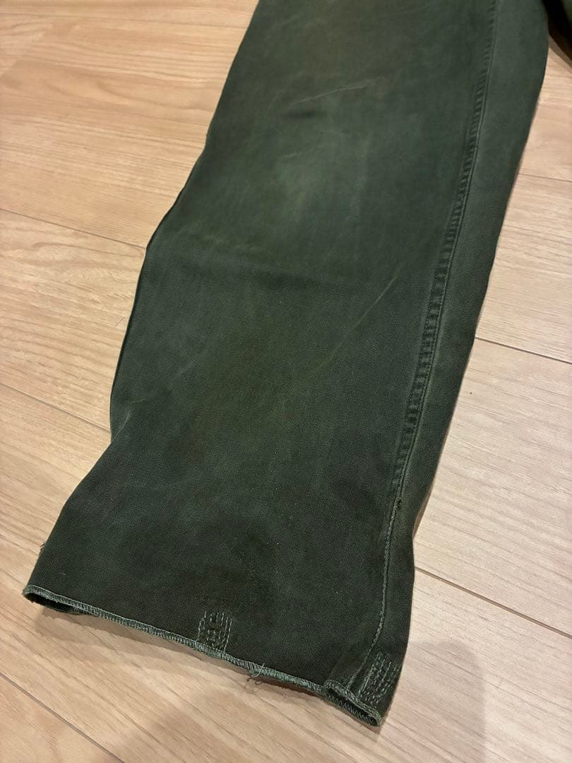 c*n様 ハンガリー軍 ベイカーパンツ ペンキ リペア ミリタリー 雰囲気抜群