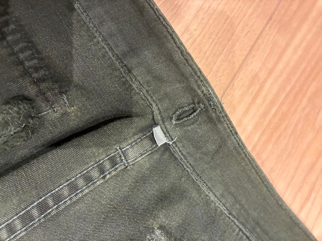 c*n様 ハンガリー軍 ベイカーパンツ ペンキ リペア ミリタリー 雰囲気抜群