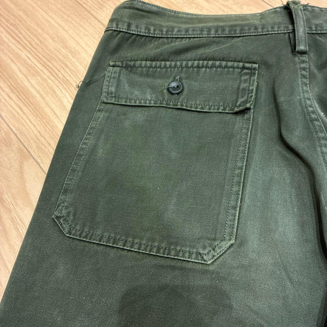 c*n様 ハンガリー軍 ベイカーパンツ ペンキ リペア ミリタリー 雰囲気抜群