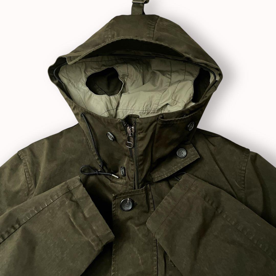 Ten c テンシー ネイビーパーカ グリーンフォレスト ダークグリーン 48