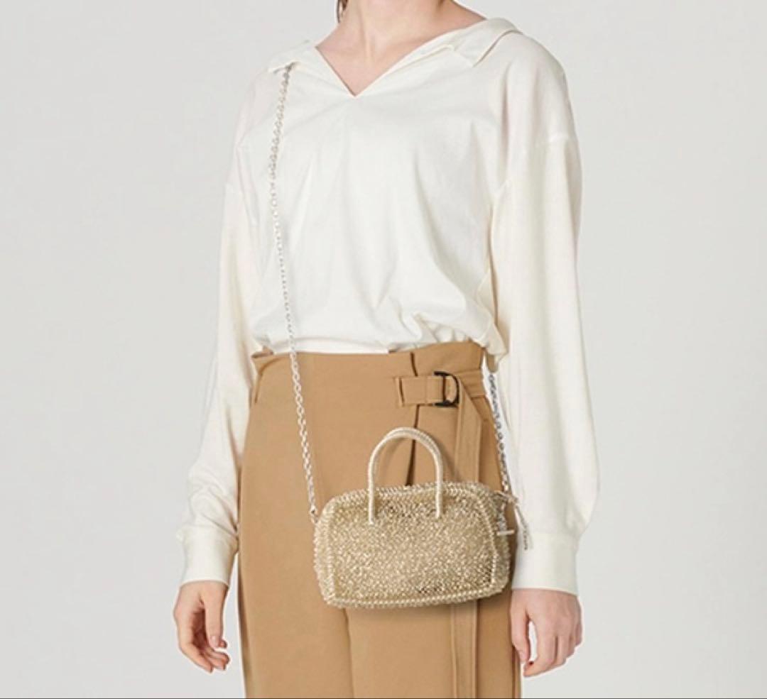 アンテプリマ ボクシー/スモール/シルバー 新品未使用【2026年春夏新作商品】