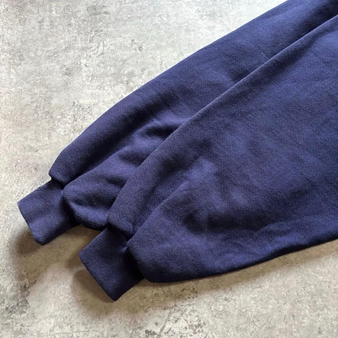 色味最高90s RUSSELLラッセル スウェット タートル ネイビー USA製