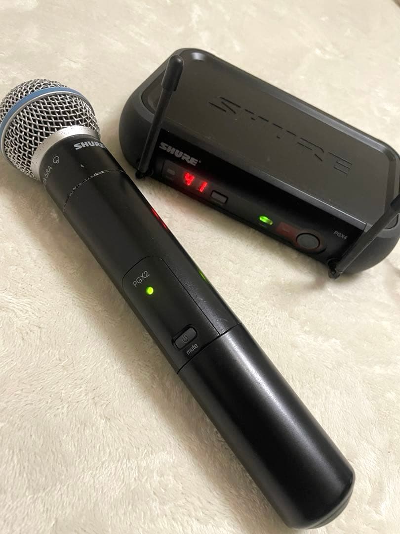 SHURE PGX24/BETA 58A ワイヤレスマイクセット