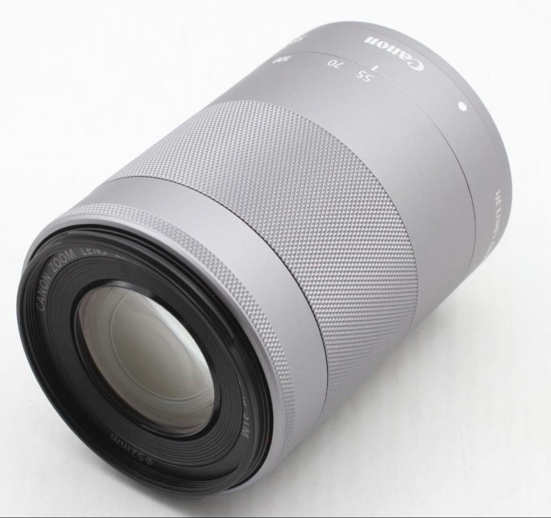 Canon EF-M55-200MM F4.5-6.3 IS STM シルバー