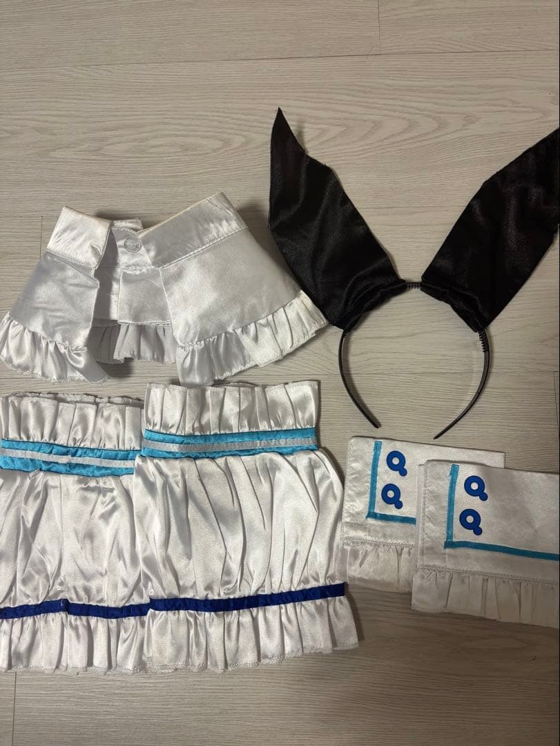 ホロライブ　兎田ぺこら　衣装➕くつ➕ウィッグフルセット