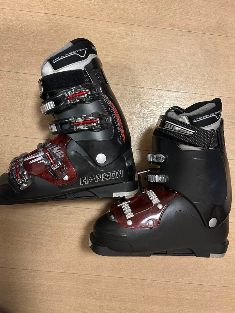 【美品】Hanson スキーブーツ 26-26.5cm