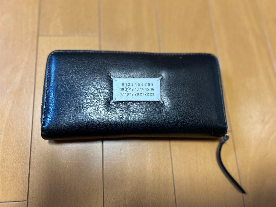 塩*福様 (値下げしました)メゾンマルジェラ 長財布 タグ