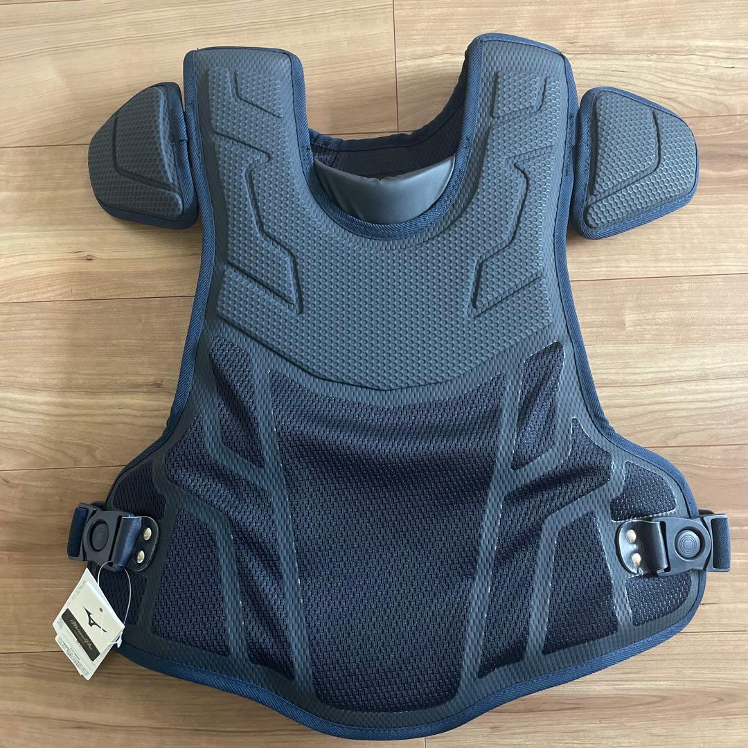 【ミズノプロ】號SAKEBI 硬式用プロテクター(ネイビー)