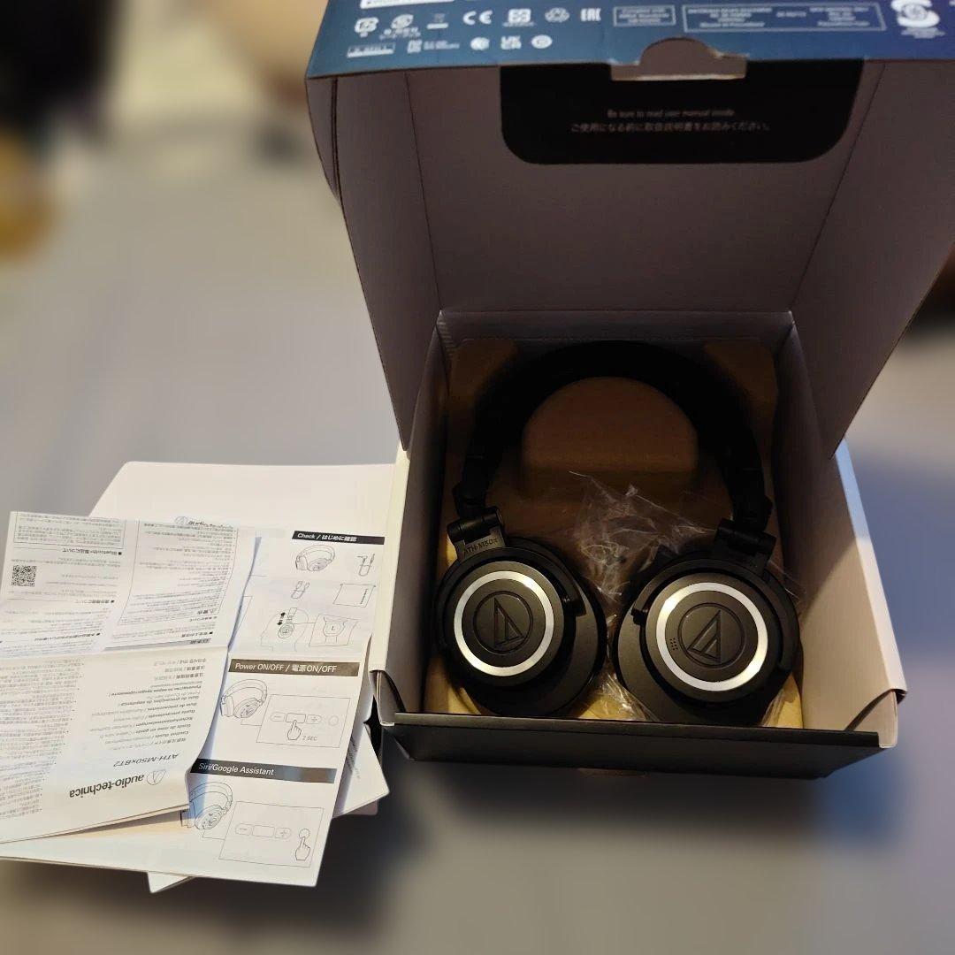 Audio-Technica ATH-m50xbt2ワイヤレスヘッドホン