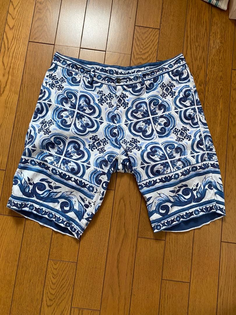 ドルチェアンドガッパーナ　マヨルカパンツ48.サイズ直し済み