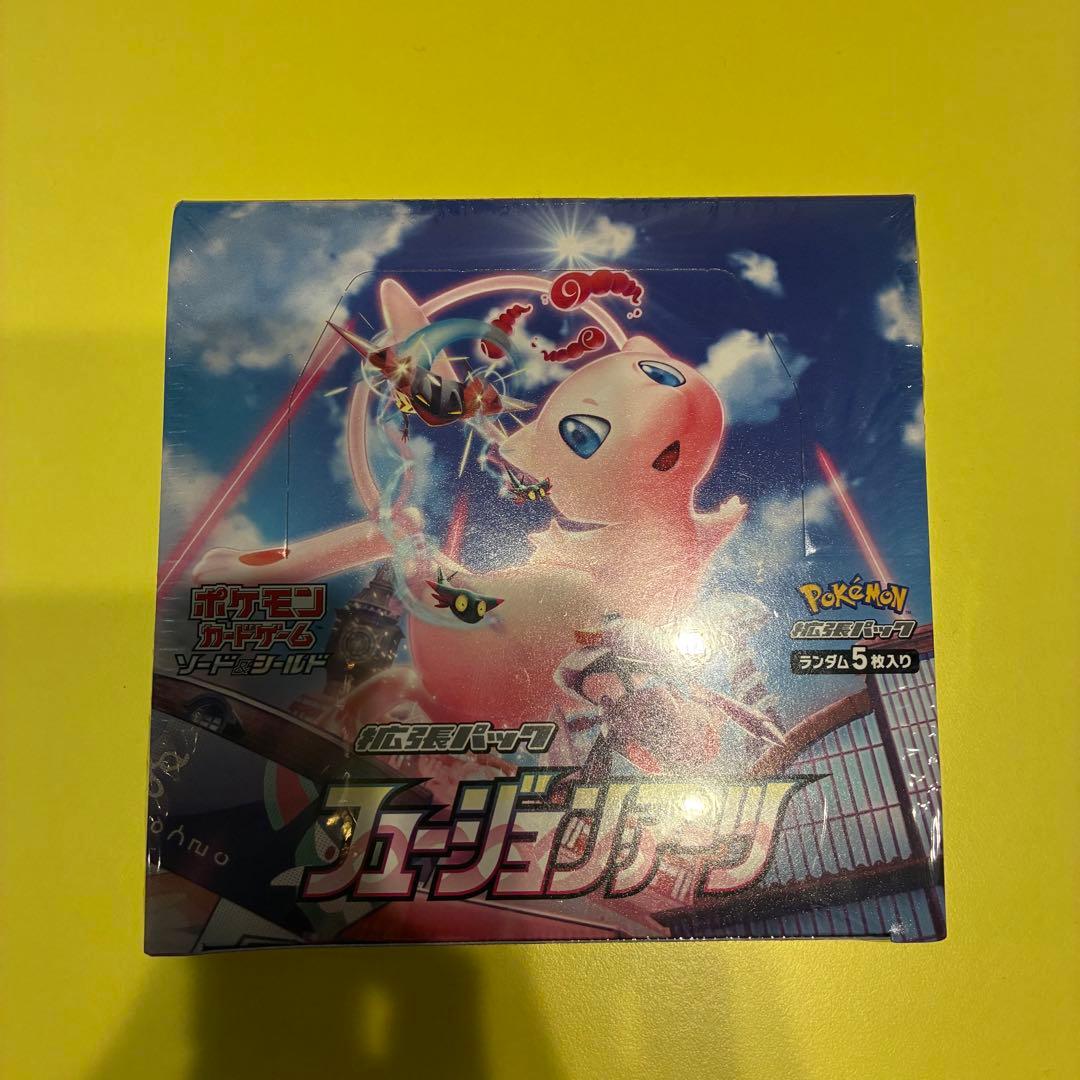【未開封】ポケカ シュリンク付き ソード＆シールド フュージョンアーツ ボックス
