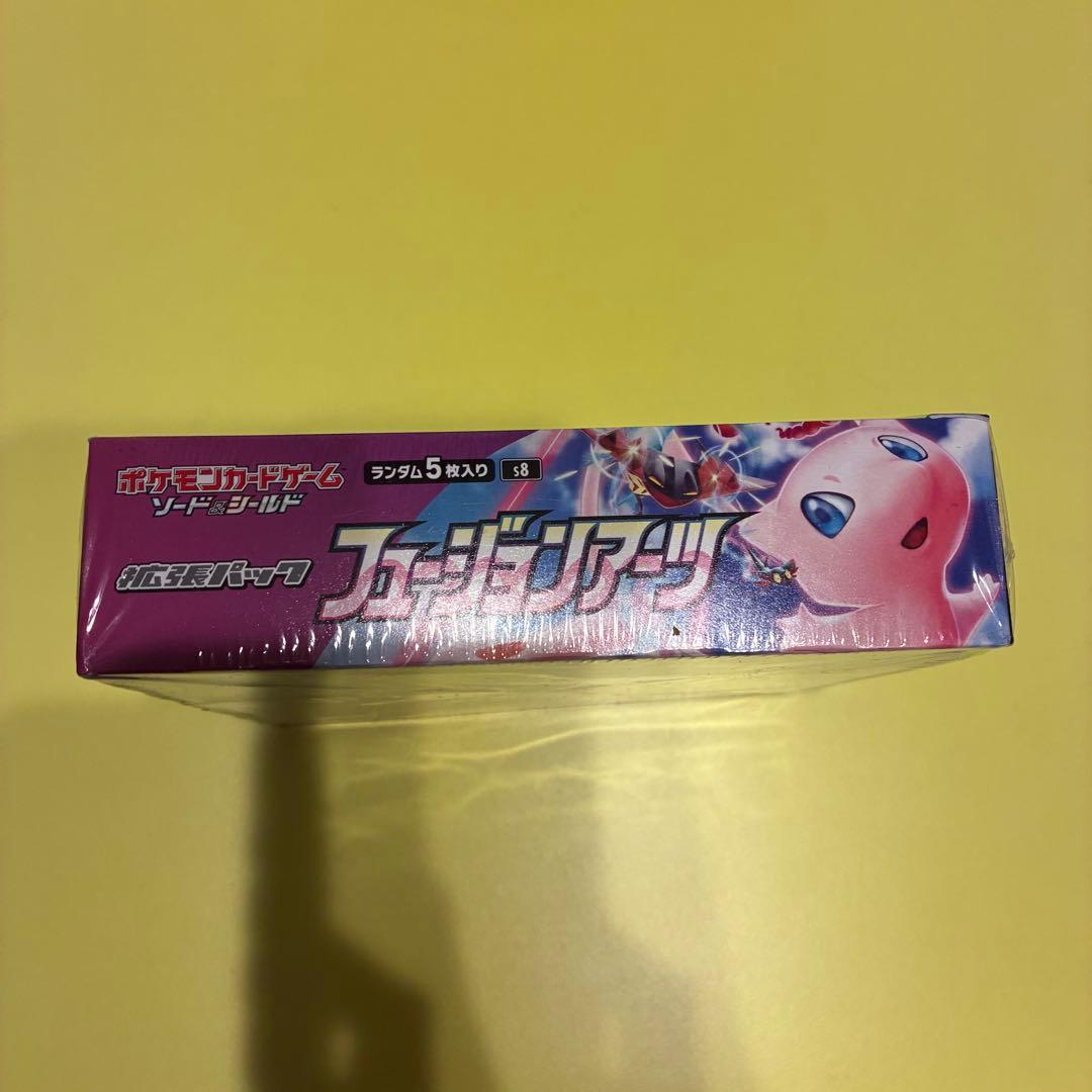 【未開封】ポケカ シュリンク付き ソード＆シールド フュージョンアーツ ボックス