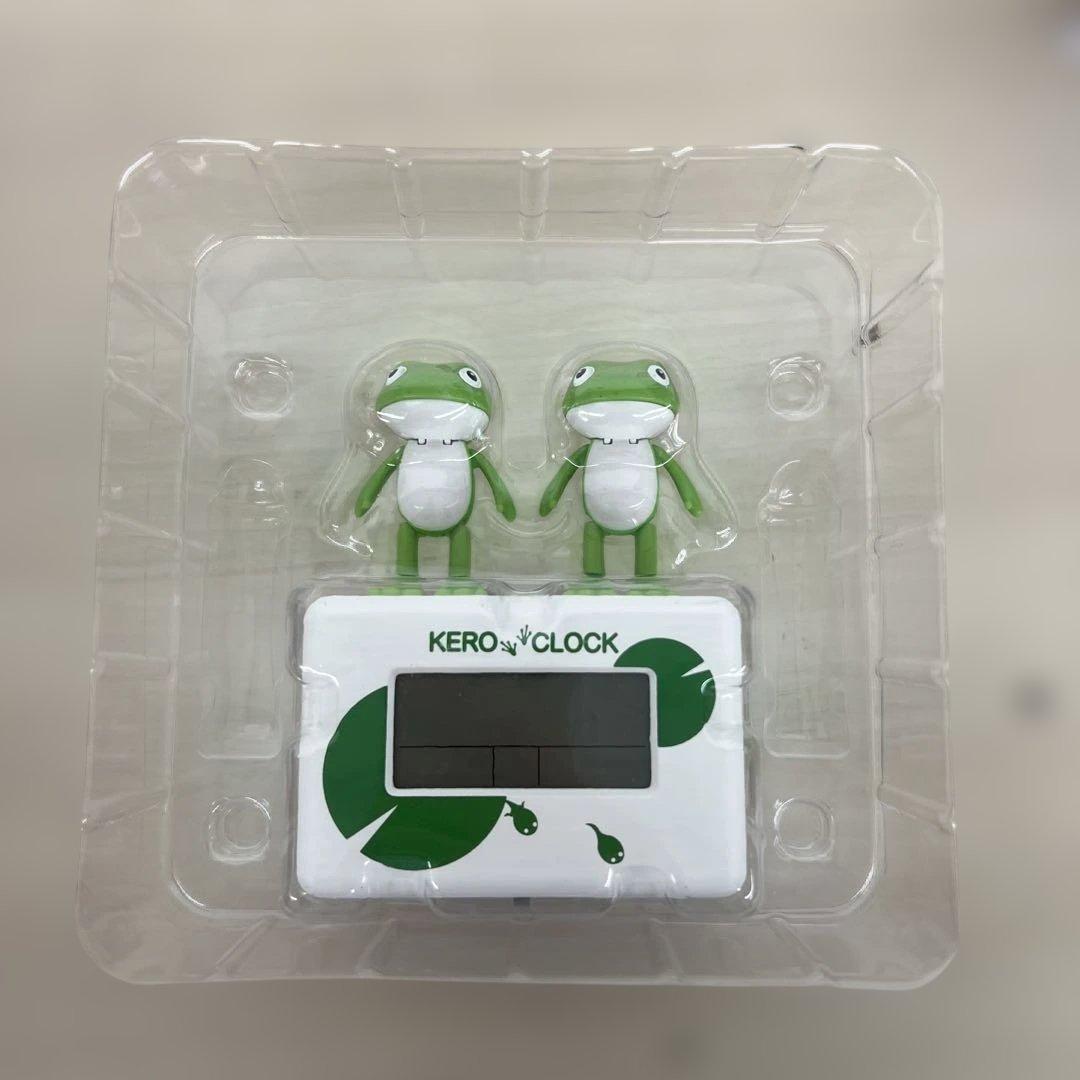 261099リズム目覚まし時計デジタル時計 ケロクロック2 8RDA46RH03