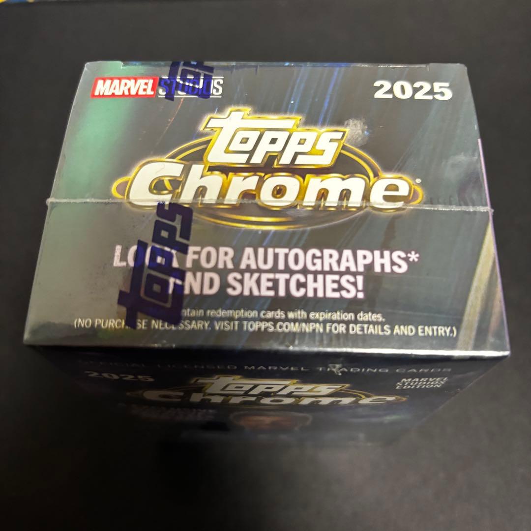2025 Topps Marvel Studios Chrome 新品未開封