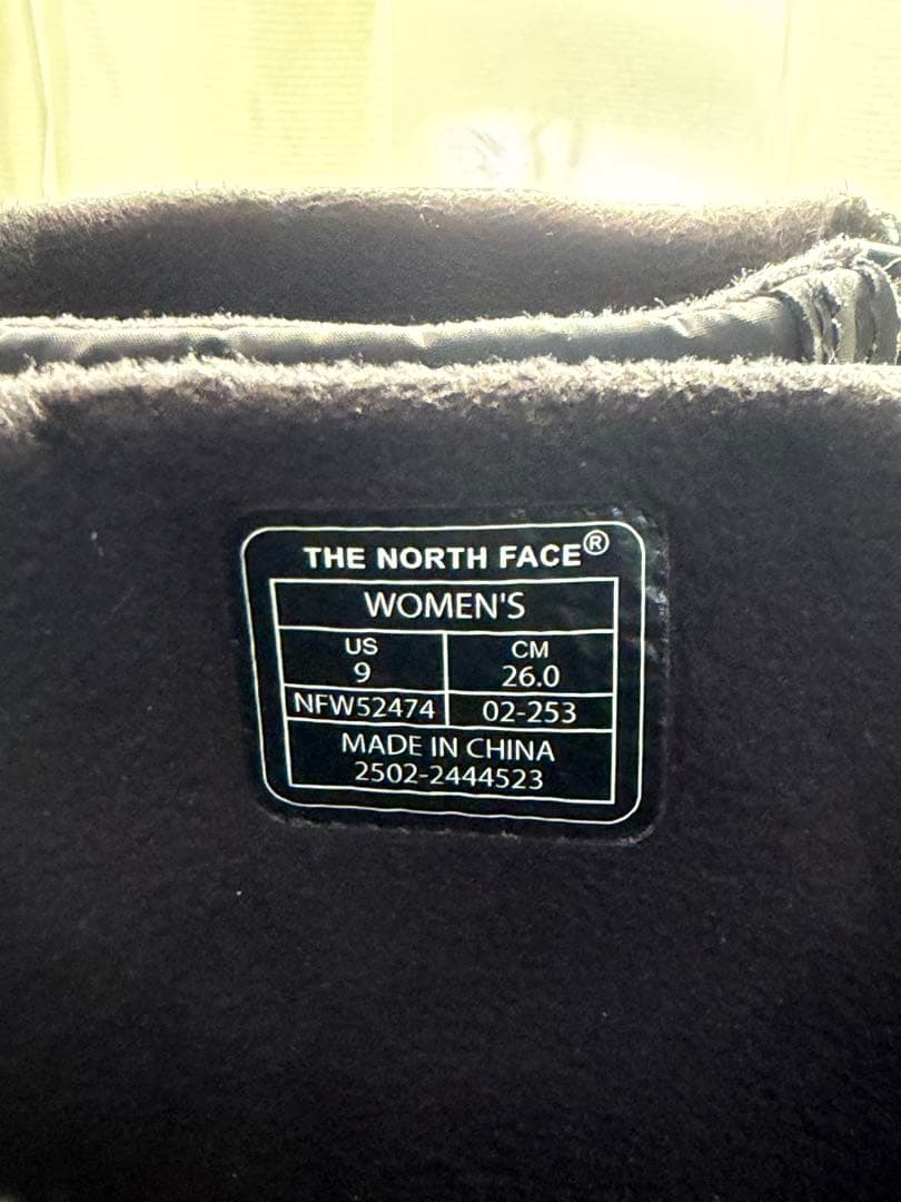 サイズ26 ノースフェイス　カルミア ヌプシ ブーツ ウォータープルーフ