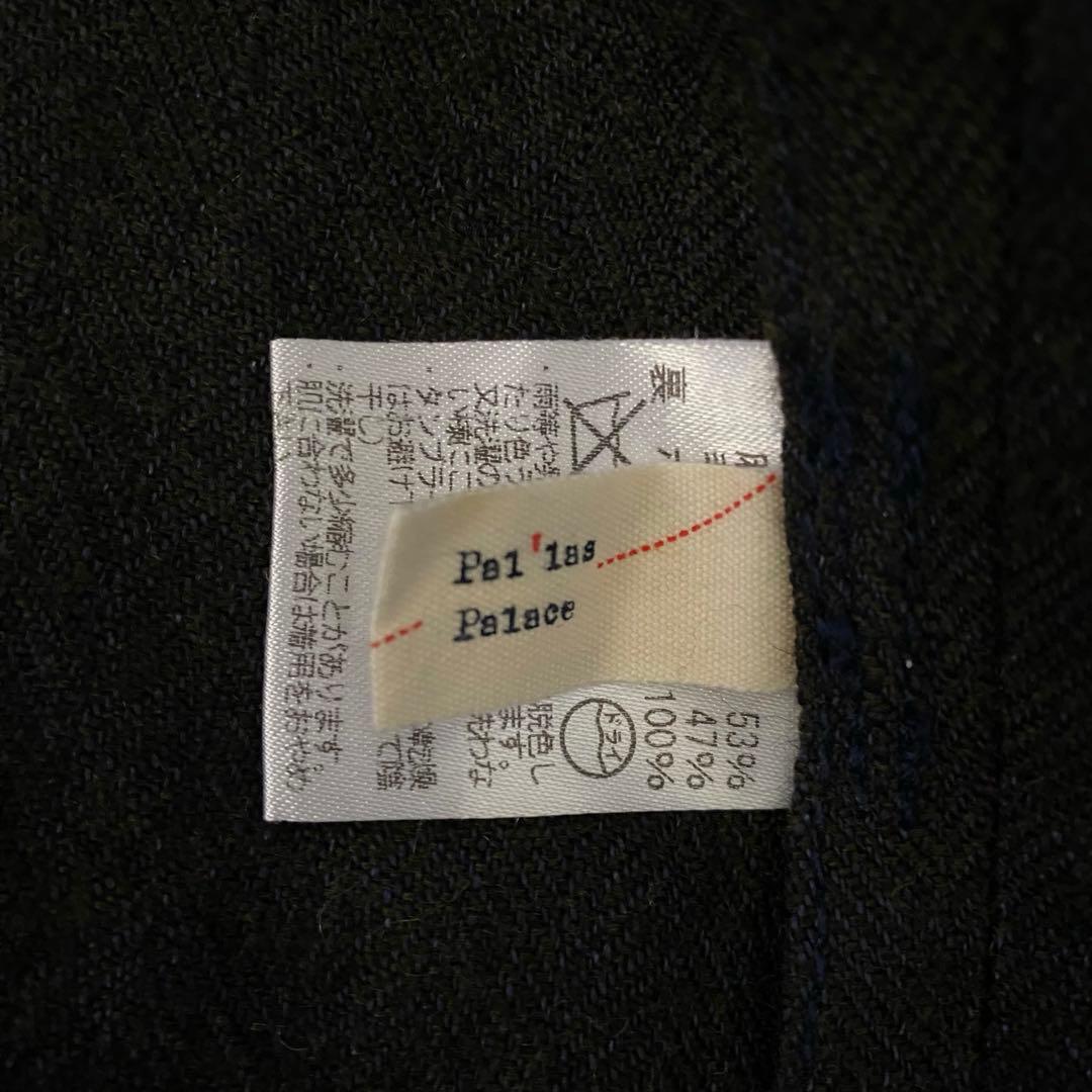美品✨pallas palace パラスパレス リネン ウール コート 薄手 2
