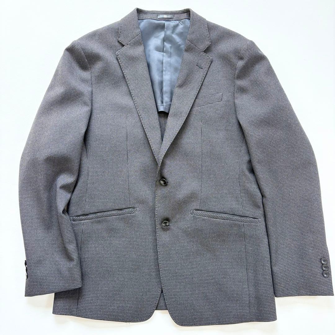 未使用級 スーツセレクト 千鳥格子　4S スーツ スリーピース 2B