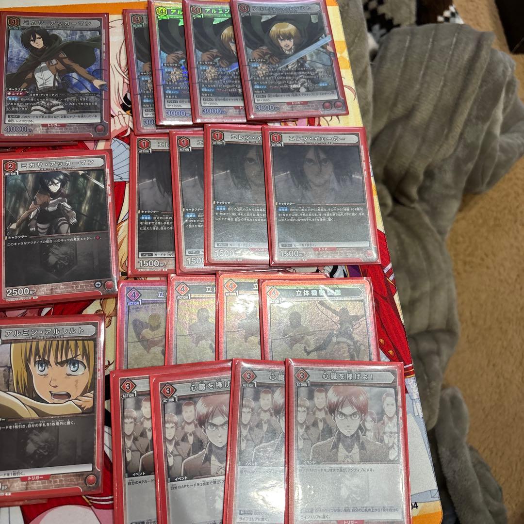 ユニオンアリーナ進撃の巨人デッキ8エレン