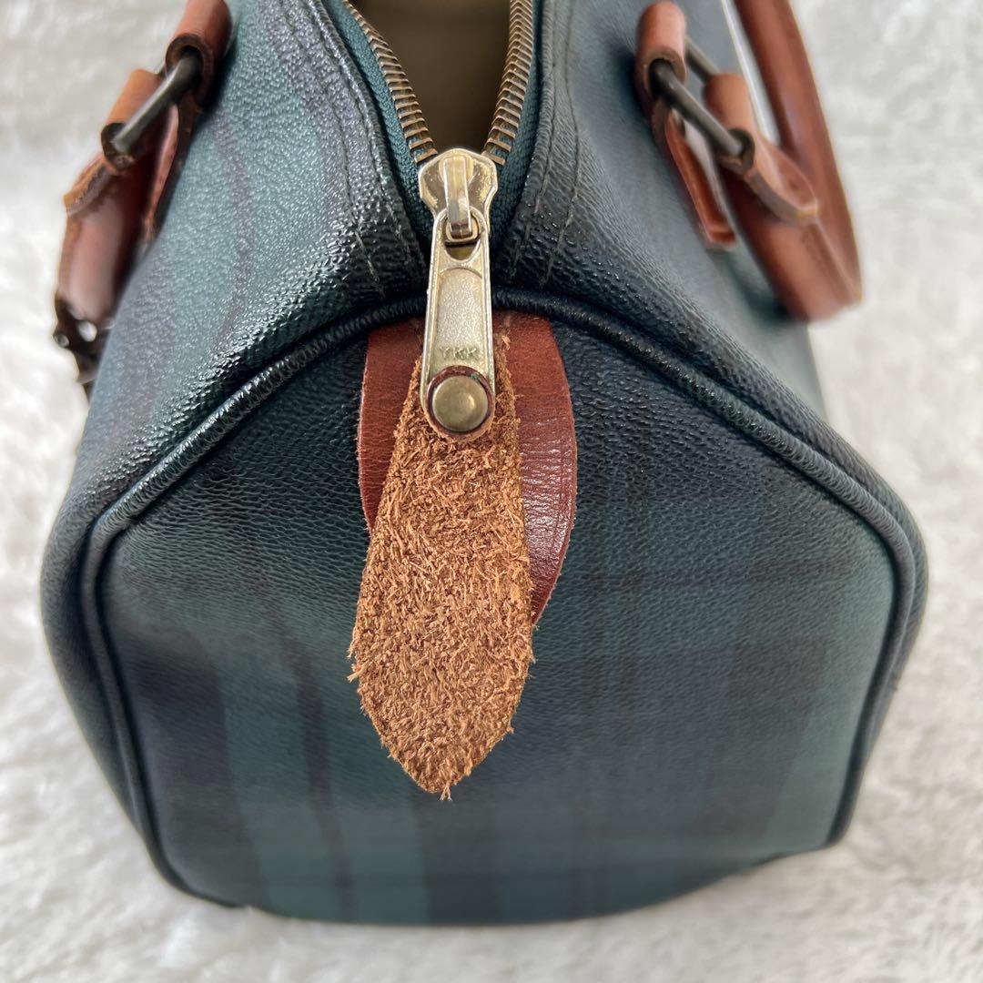 美品✨ POLO RALPH LAURENミニボストンバッグ ブラックウォッチ