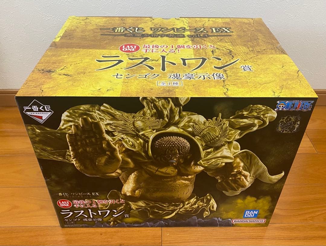 一番くじ　ワンピース EX 魂豪示像　ラストワン　センゴク