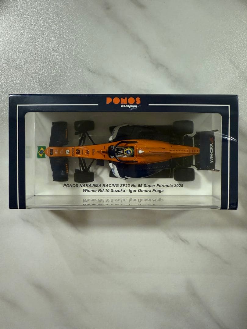 【限定品】spark SuperFormula イゴールフラガ 1/43