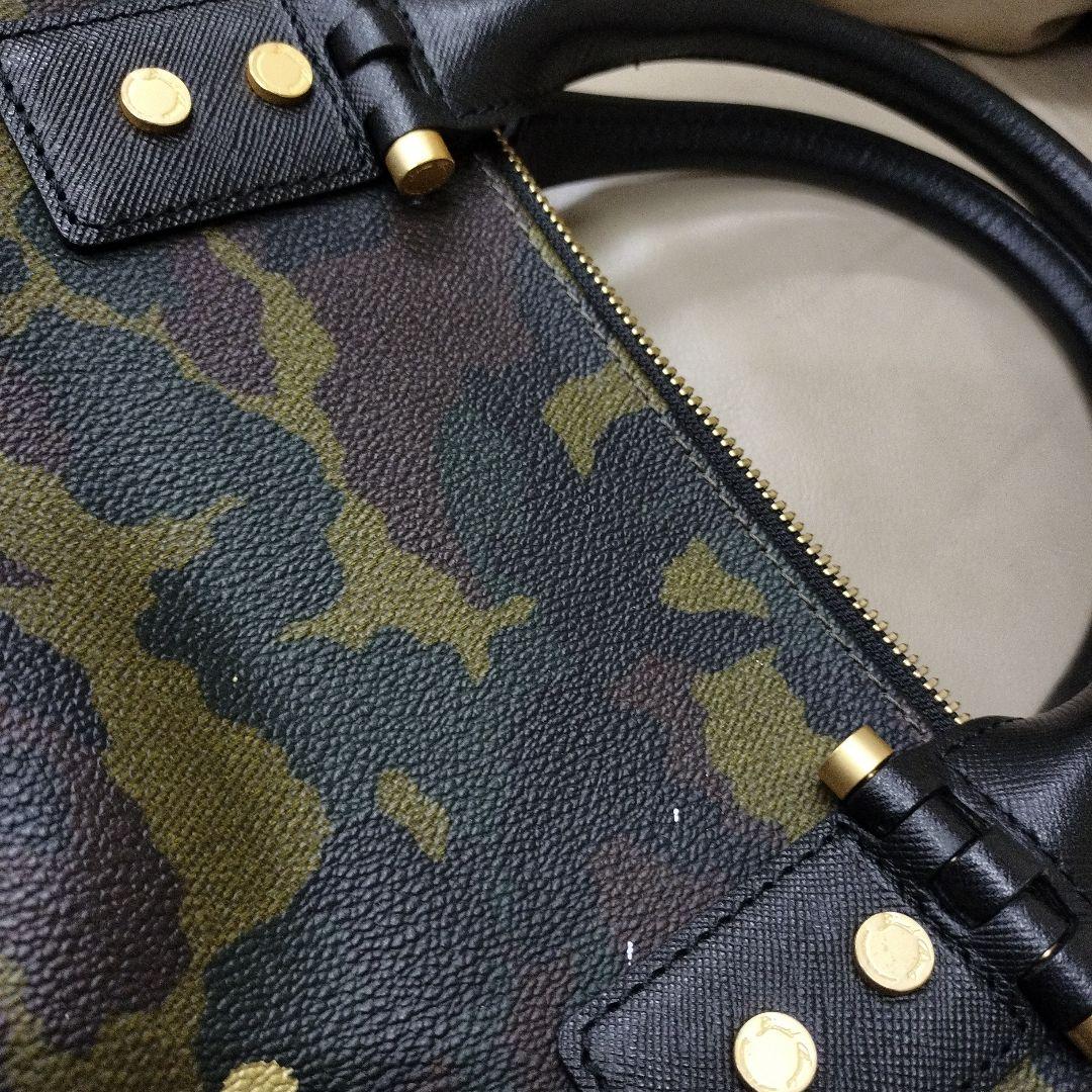 値下げ❗️GENTIL BANDIT ジャンディバンティ　迷彩柄ボストン　美品