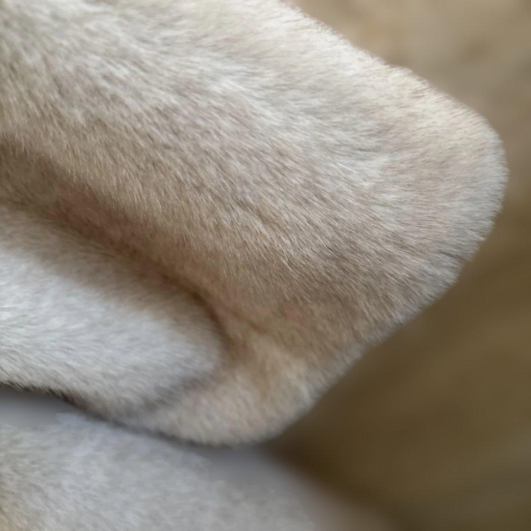 ミンク、カシミアファーロングコート