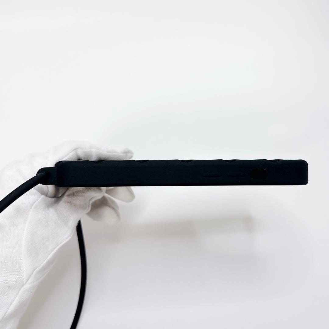 【未使用級】ボッテガ iPhone15Proイントレ ラバーケース ショルダー付