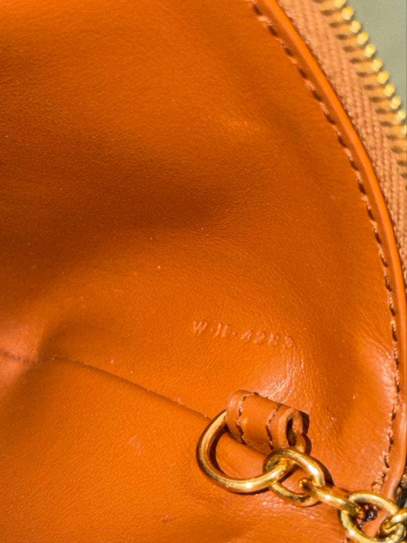 CELINE パース ケース スムースカーフスキン トリオンフ タン