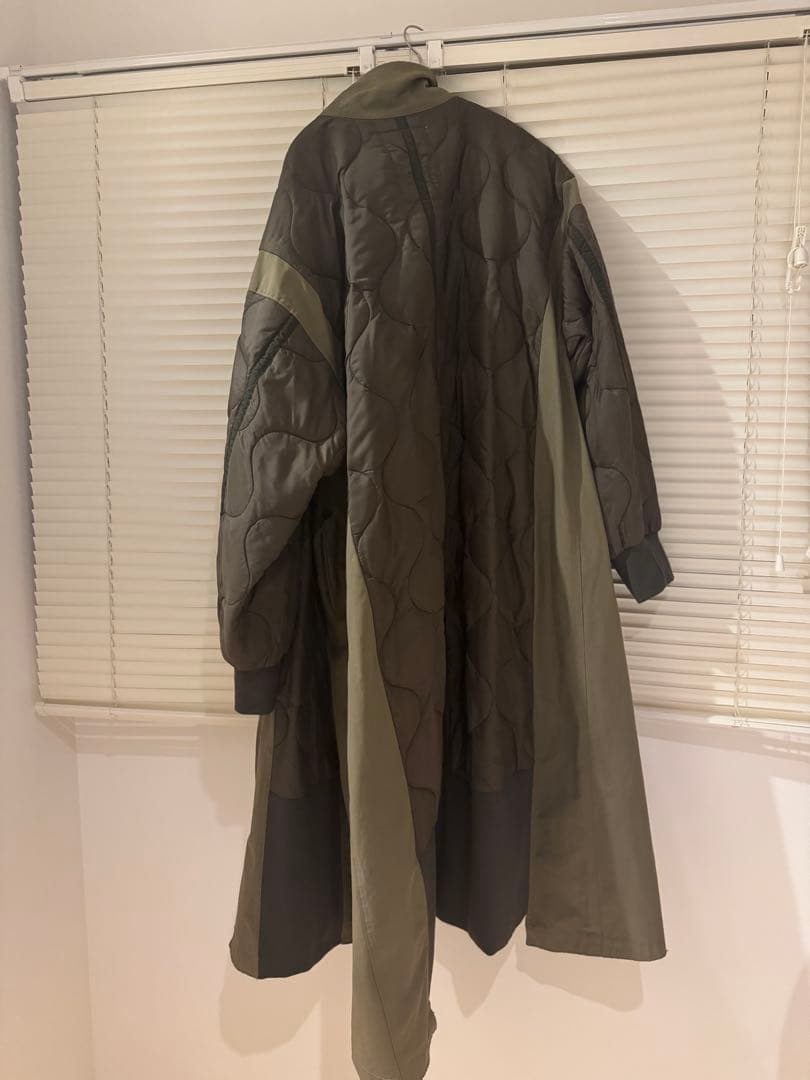 etsinta エシンタ　切替マキシミリタリーコート