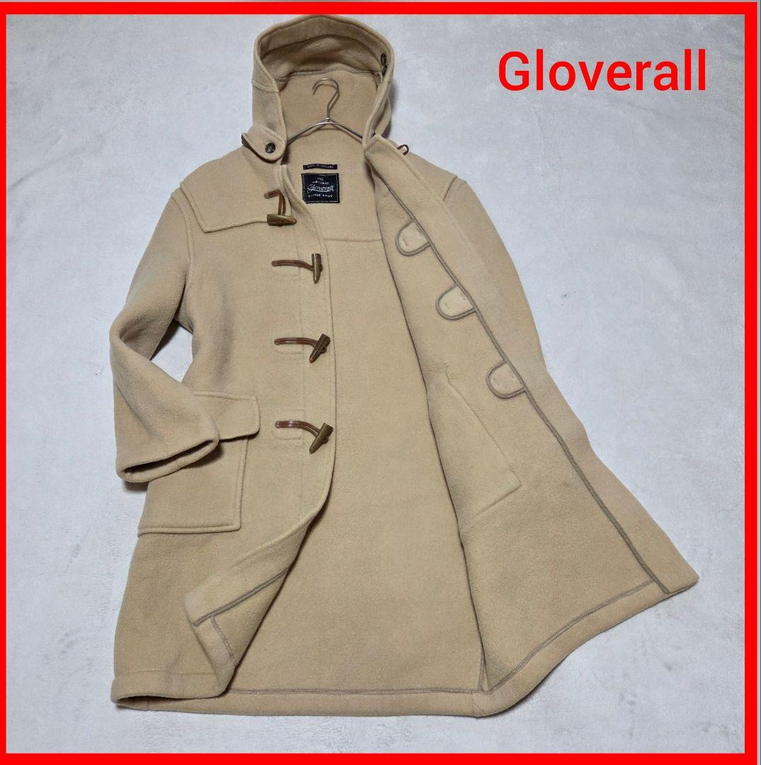 【美品】グローバーオール 90s 英国 イギリス ダッフルコート ベージュ L