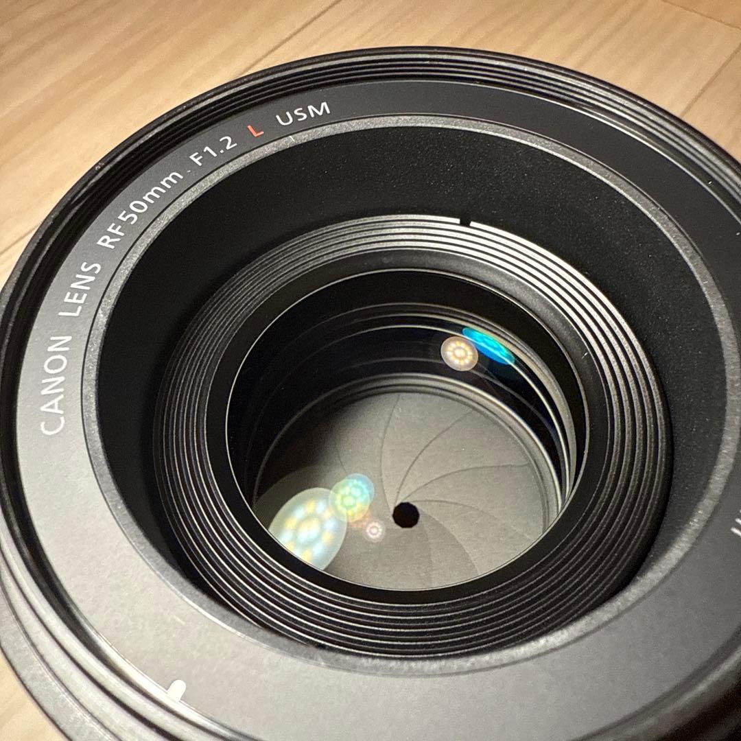 Canon RF50mm F1.2 L USM レンズ 専用のフィルター付