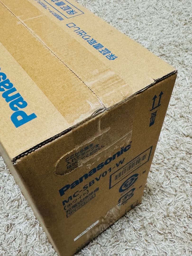【新品未開封】パナソニック　Panasonic MC-SBV01-W 掃除機
