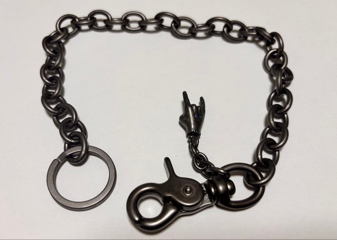 パンクドランカーズ　コルナウォレットチェーン　ブラック