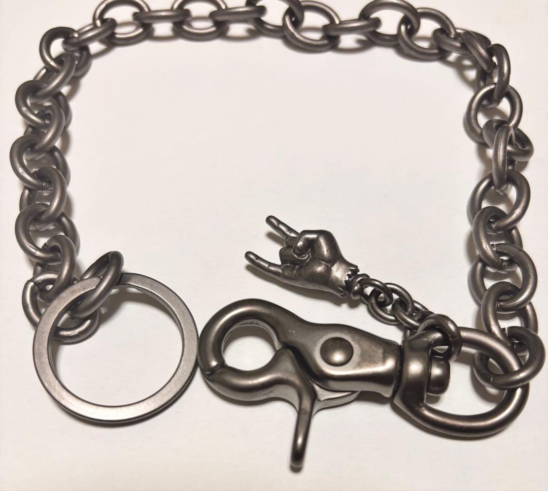 パンクドランカーズ　コルナウォレットチェーン　ブラック