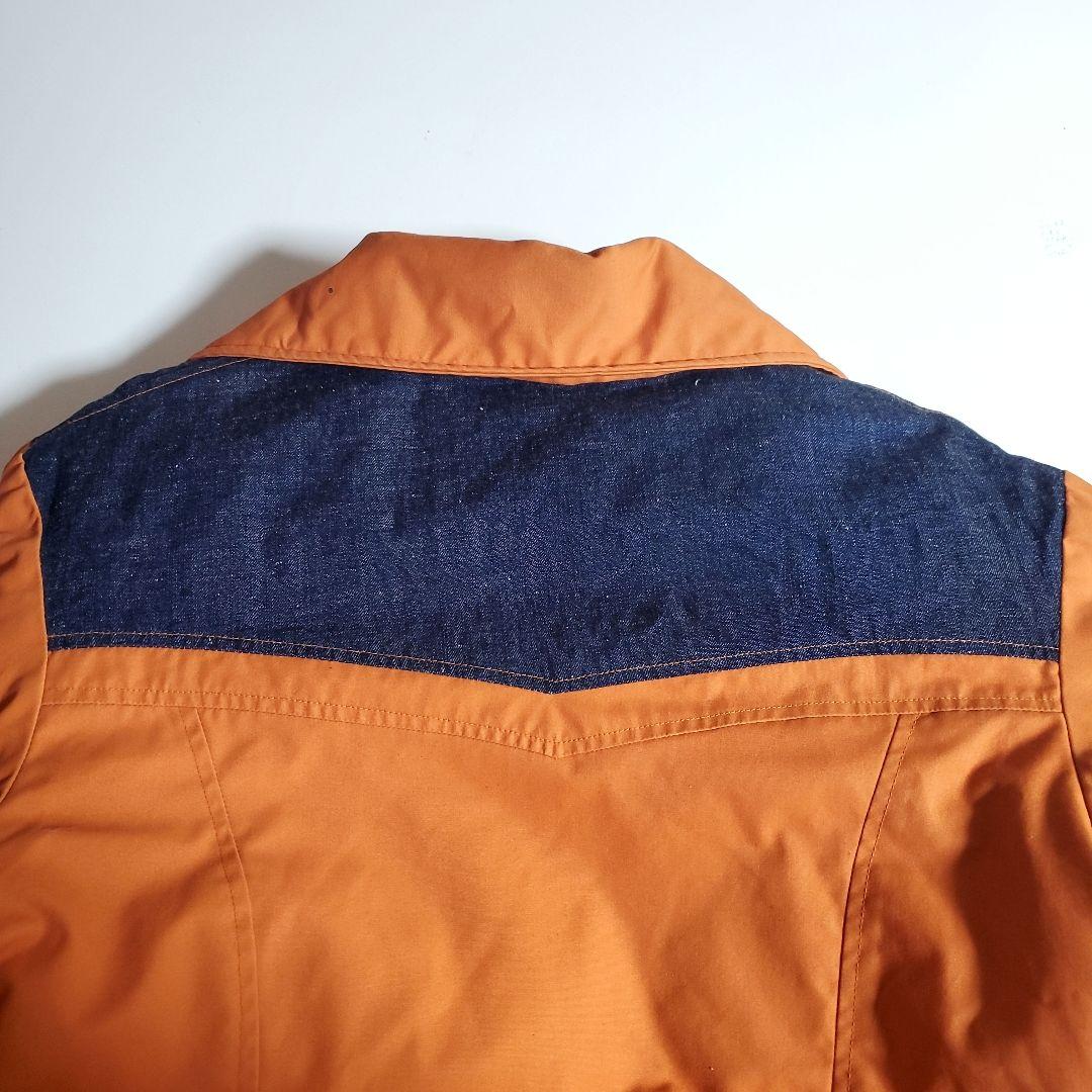 Levi's　RED TAB　オレンジ 濃紺 デニム　ダウンジャケット