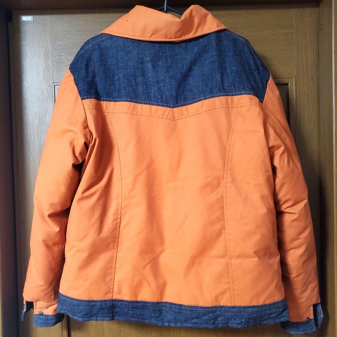 Levi's　RED TAB　オレンジ 濃紺 デニム　ダウンジャケット