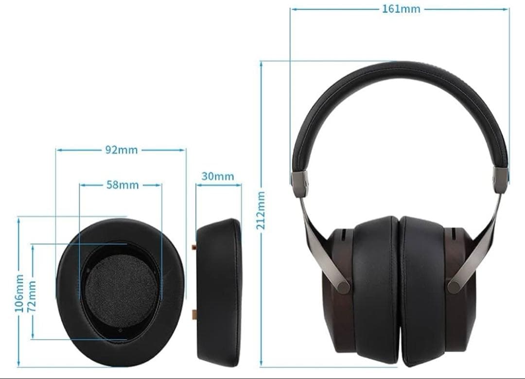 512320 SIVGA SV021木製ハウジング有線 オーバーイヤーヘッドホン