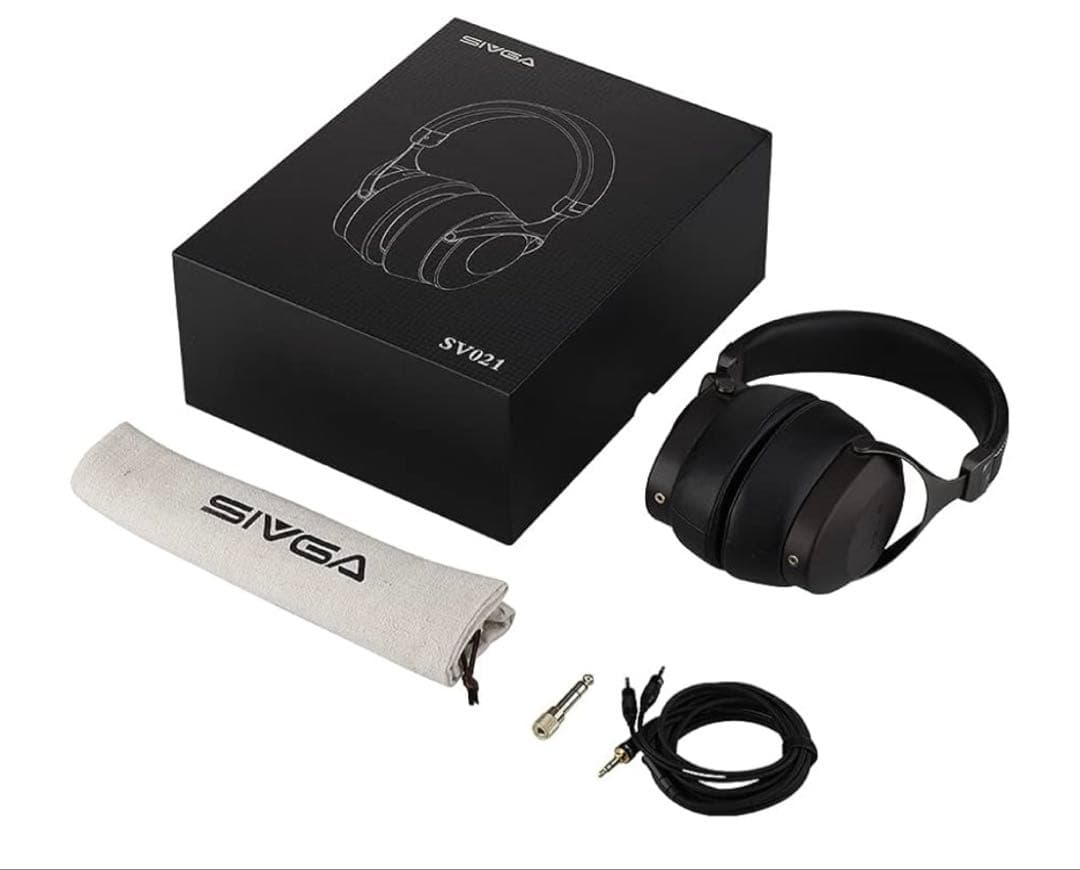 512320 SIVGA SV021木製ハウジング有線 オーバーイヤーヘッドホン