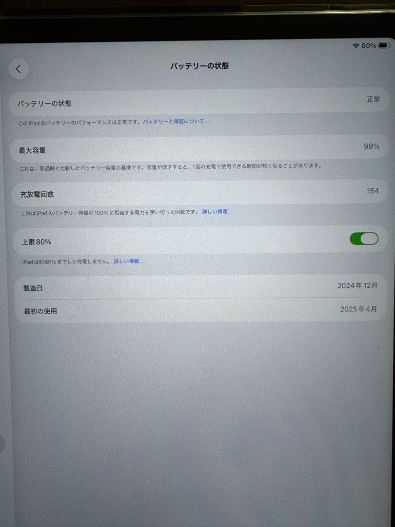 piaa399　iPad Air 13インチ　M3 128GB