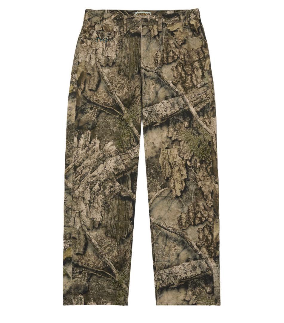 【試着のみ】HUF X REALTREE CROMER PANT 28