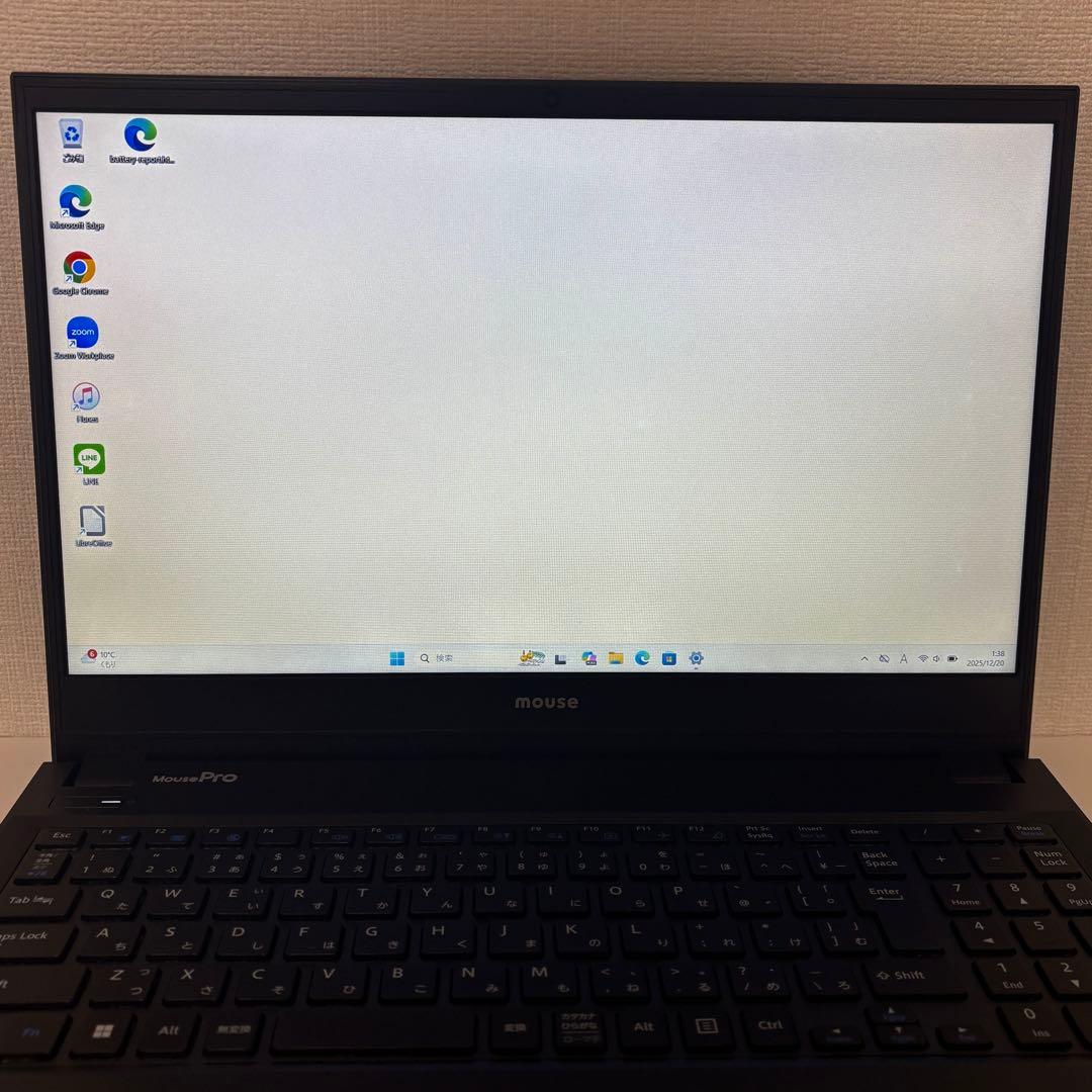 【大画面高性能】i5第12世代✨マウスコンピューター MPro-NB550