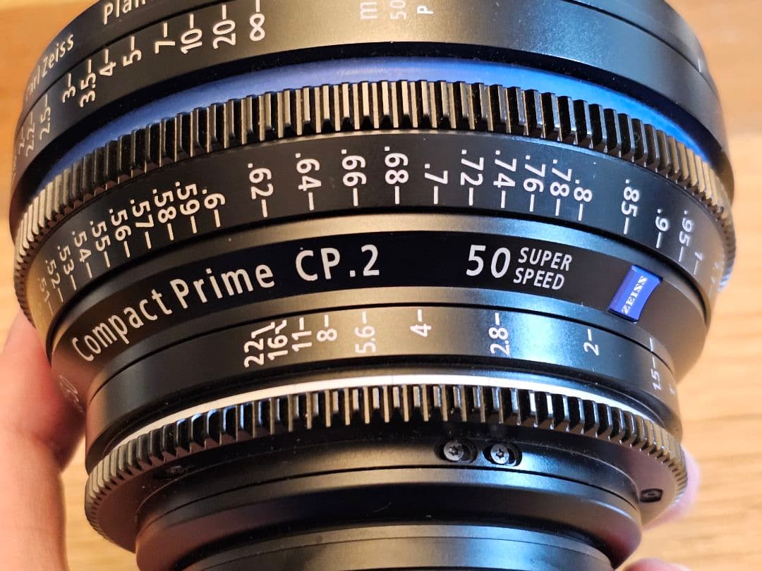 Carl Zeiss CP.2 cp2 50mm T1.5 動画シネマレンズ