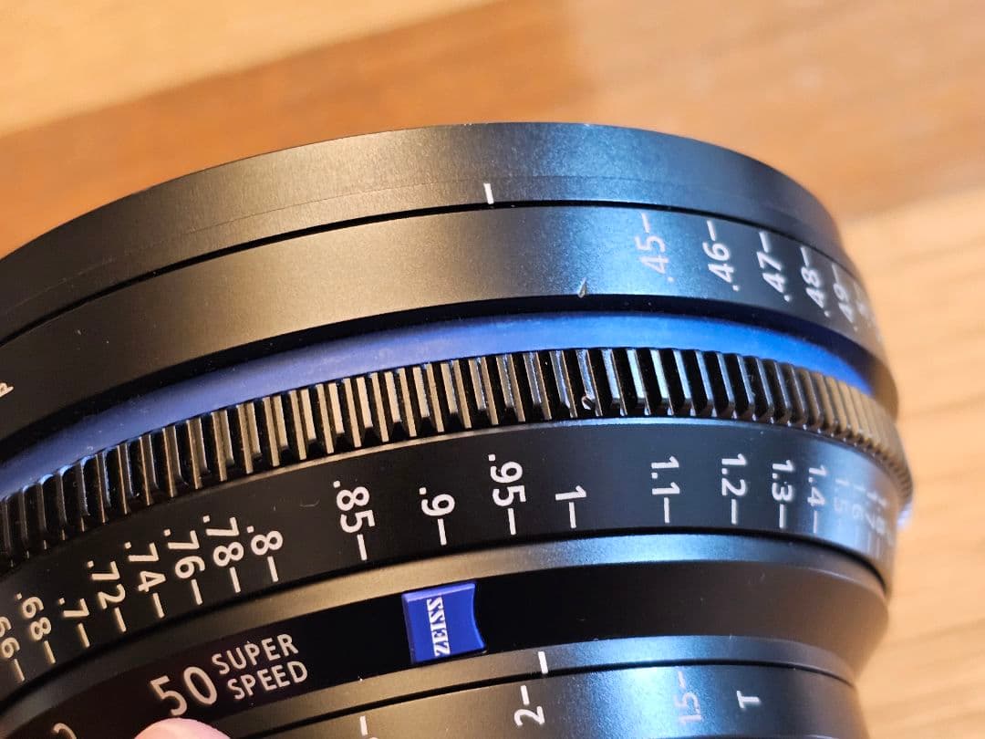 Carl Zeiss CP.2 cp2 50mm T1.5 動画シネマレンズ
